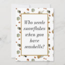 Search for shell on christmas cards Ocean