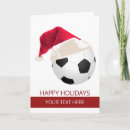 Search for soccer balls christmas cards Xmas