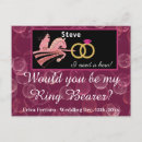 Search for ring wedding postcards Page boy
