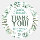 Search for lips wedding stickers Thank you