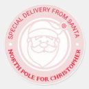 Search for please deliver to stickers From santa claus