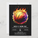 Search for orange basketball invitations Kids