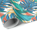 Search for palm leaves wrapping paper Trendy