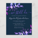 Search for purple vow renewal invitations Modern