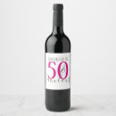 Search for 50 and fabulous wine labels Chic