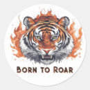 Search for fierce tiger stickers Animal