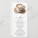 Search for coffee bridal shower invitations Watercolor
