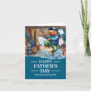 Search for fish lovers cards Watercolor