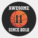 Search for 11 years old stickers Vintage