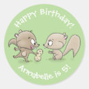 Search for adorable squirrel stickers Cartoon