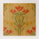 Search for art nouveau puzzles Floral
