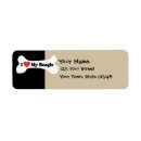 Search for hunting dogs return address labels Beagle