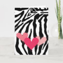 Search for animal print birthday cards Black