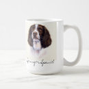 Search for springer spaniel dog mugs Watercolor