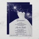 Search for gown quinceanera invitations Elegant