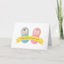 Search for twin boys congratulations cards Blue