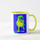 Search for cute dog graphic mugs Pug