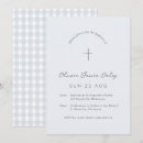 Search for blue cross christening invitations Boys