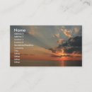 Search for dream business cards Sunrises