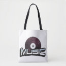 Search for vinyl record tote bags Rock