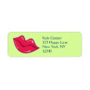 Search for cosmetology return address labels Lips