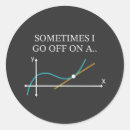 Search for mathematics lover stickers Math pun