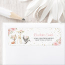 Search for gold flower return address labels Pink and gold