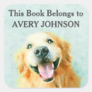 Search for golden bookplates Dog
