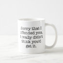 Search for offensive humour mugs Insult
