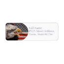 Search for patriotic eagle return address labels Usa