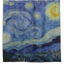Search for fine art shower curtains Starry night