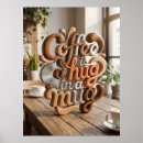 Search for mugs posters Typography
