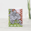 Search for damask christmas cards Red and green