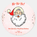 Search for vintage merry christmas stickers Pink