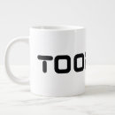 Search for big font mugs Toonami