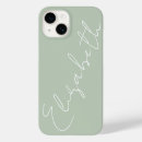 Search for elegant stylish and sophisticated iphone cases Sage green