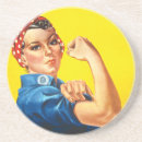 Search for riveter coasters Feminism
