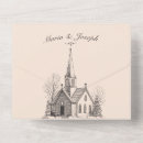 Search for church wedding invitations Vintage