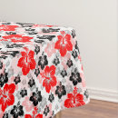 Search for hibiscus tablecloths Black