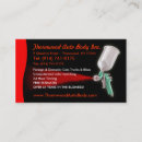 Search for collision business cards Painter