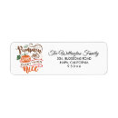 Search for thanksgiving return address labels Orange