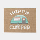 Search for happy camper doormats Retro