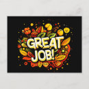Search for good job postcards Well done