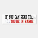 Search for range bumper stickers Shooter