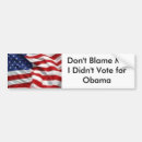 Search for vote obama bumper stickers Political