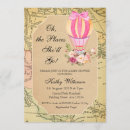 Search for vintage hot air balloon invitations Adventure