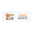 Search for construction labels Boy birthday party