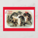 Search for christmas kitten postcards Cats