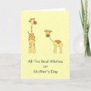 Search for giraffe mothers day cards Cartoon