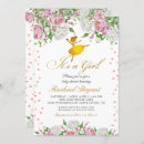 Search for ballet baby girl shower invitations Dance